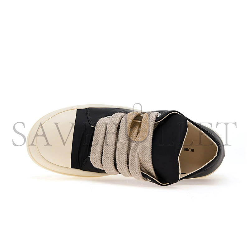 RICK OWENS DRKSHDW JUMBO LACE PUFFER LOW SNEAKS